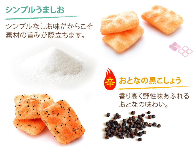 てんてんてまりおせんべい説明