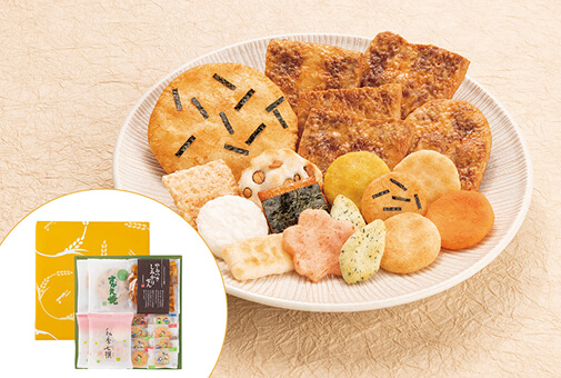 化粧箱中 やみつきしみかりせん詰合せ